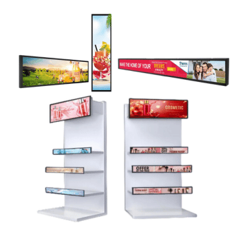 Stretch bar displays